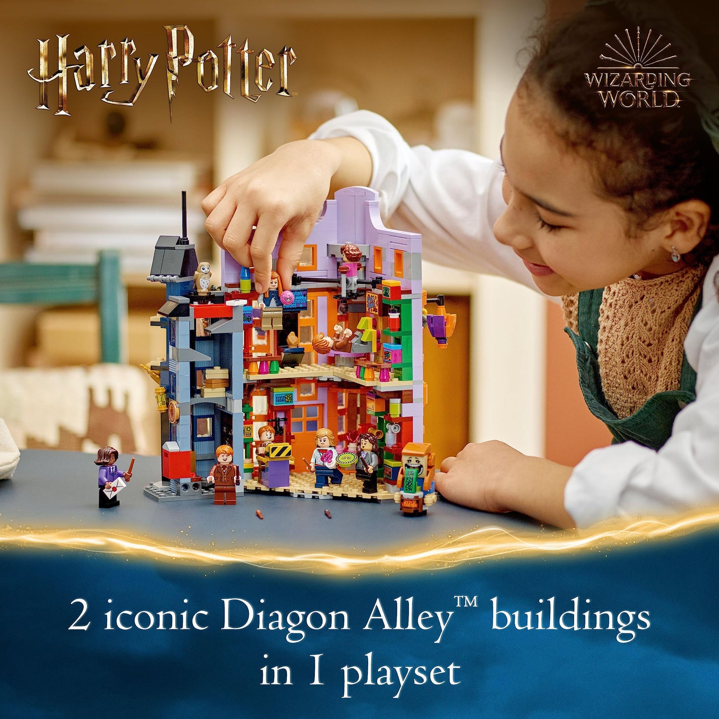 LEGO Diagon Alley: Weasleys' Wizard Wheezes 76422 Brick Island