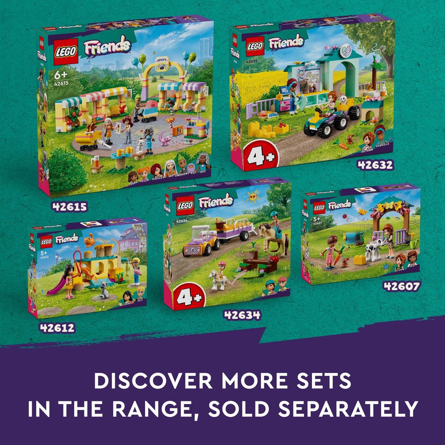 LEGO Friends Farm Animal Sanctuary 42617 Brick Island