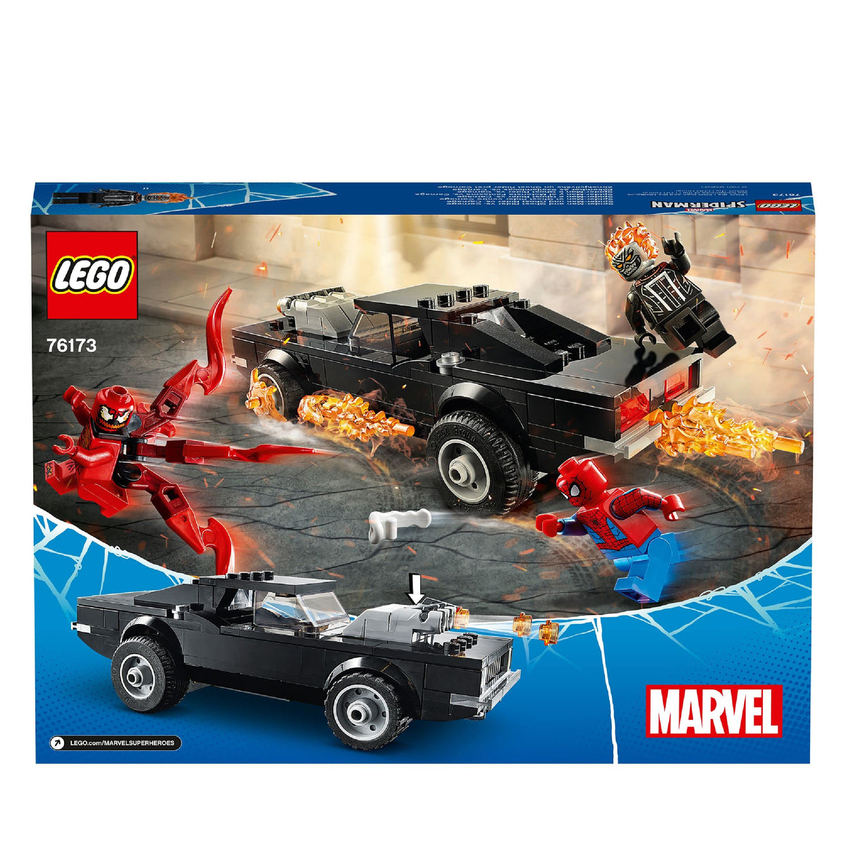 LEGO Marvel Spider-Man: Spider-Man and Ghost Rider vs. Carnage 76173