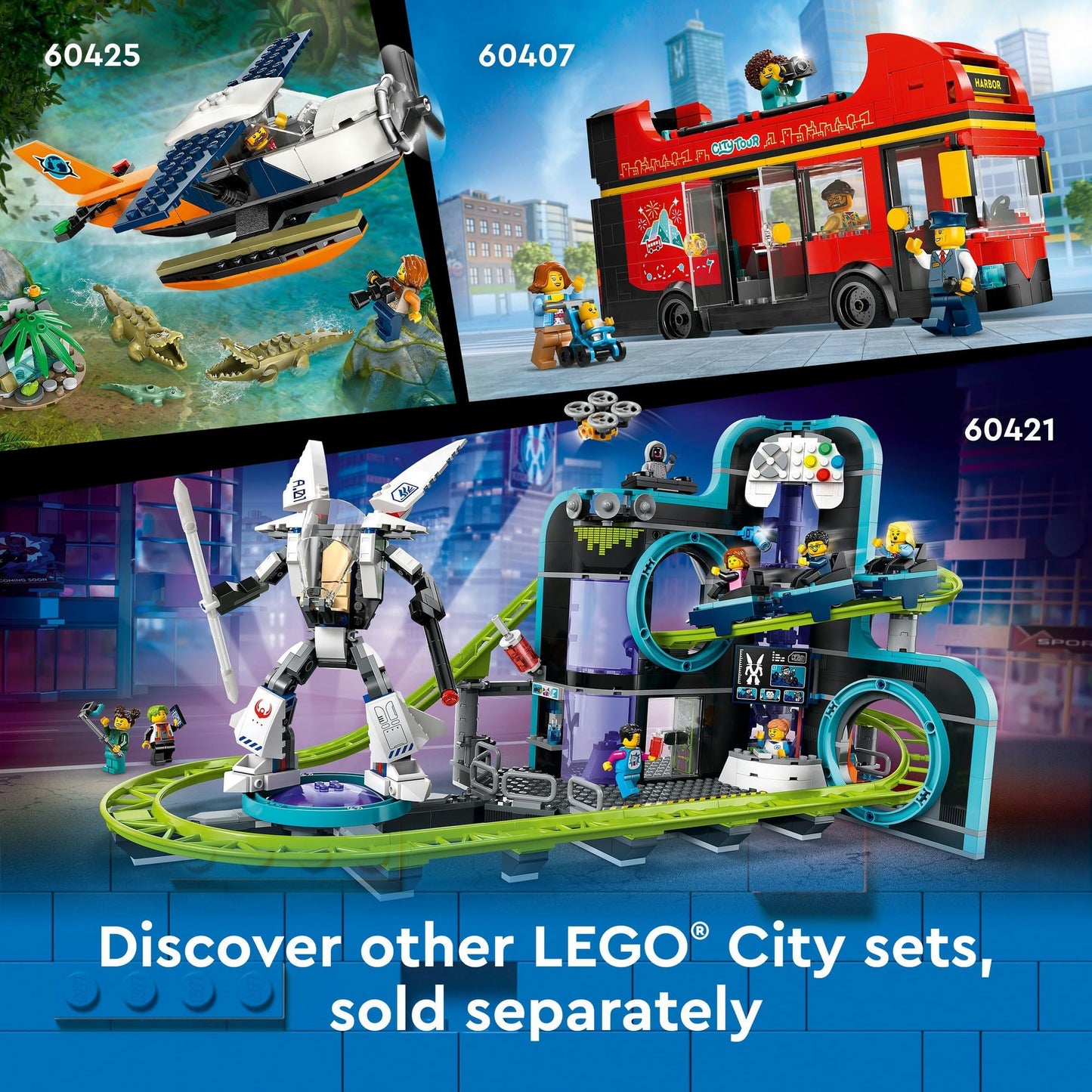 LEGO City Car Transporter Truck 60408 Brick Island