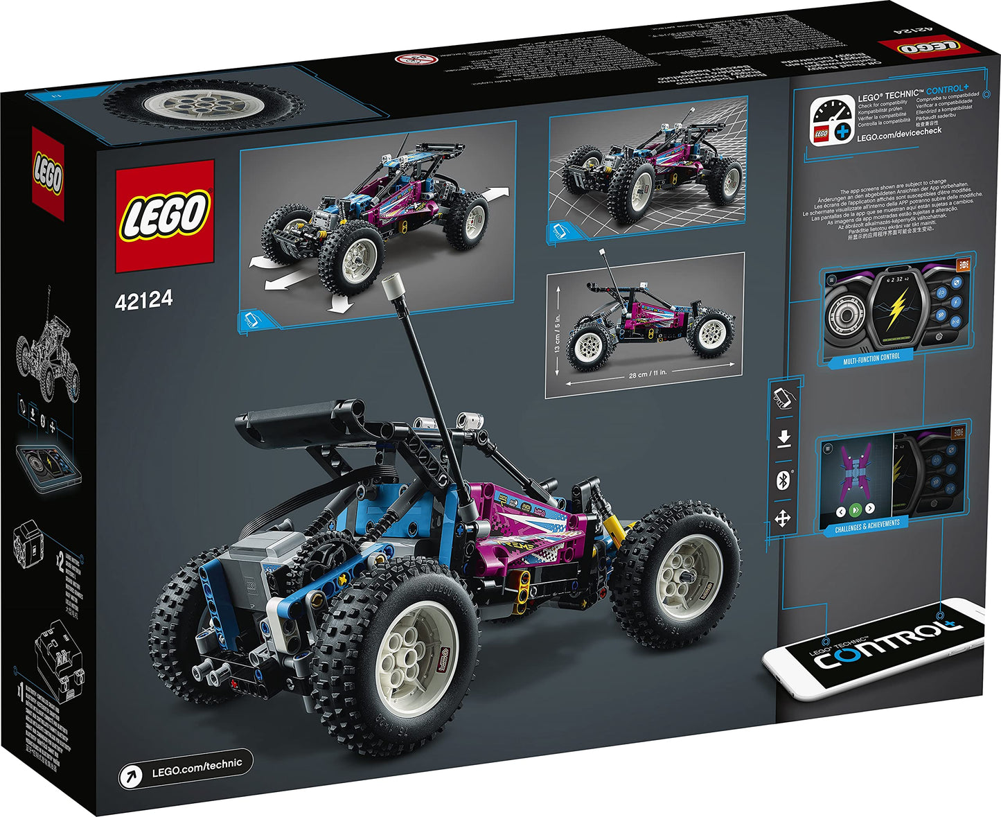 LEGO 42124 Technic Off-Road Buggy CONTROL+ App Brick Island