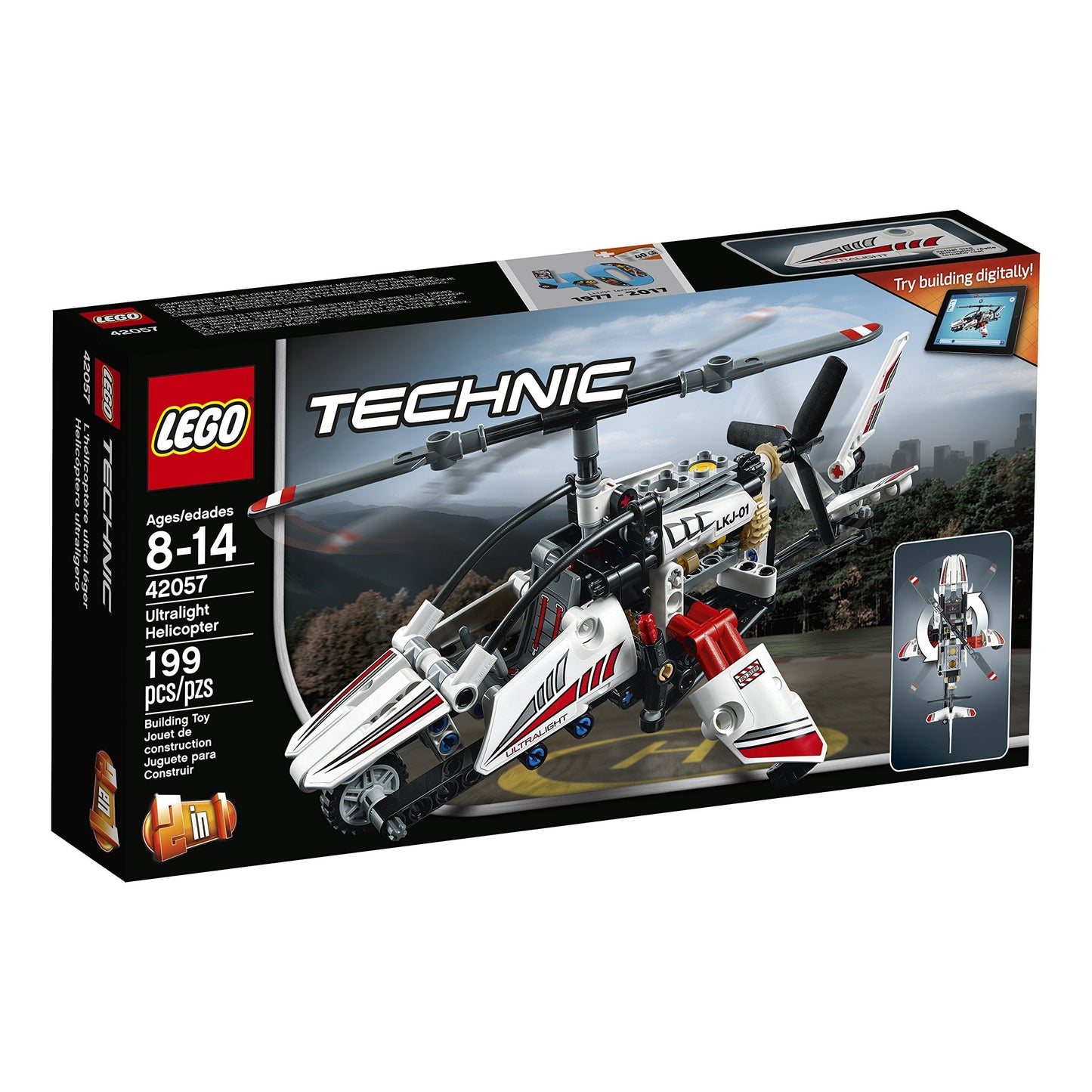 LEGO Technic Ultralight Helicopter 42057 Brick Island