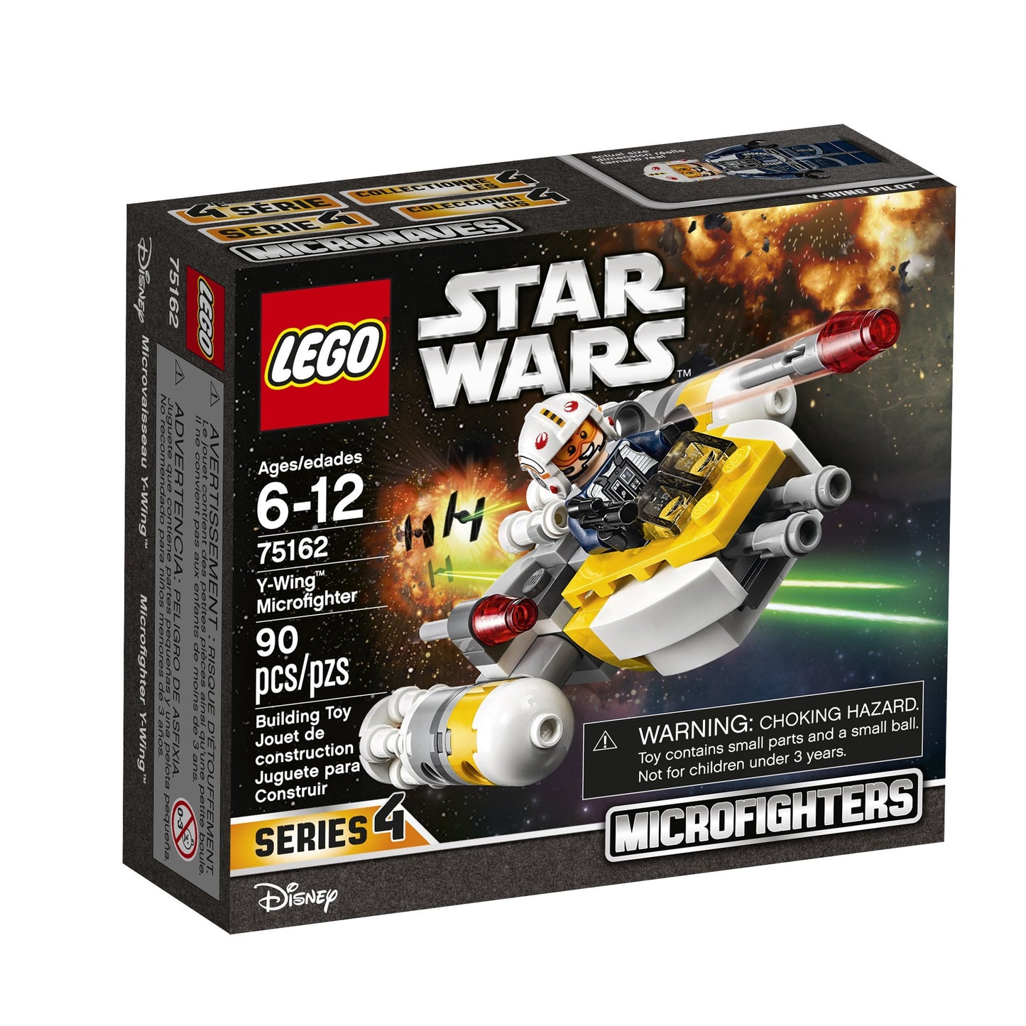LEGO Star Wars Y-Wing Microfighter 75162 Brick Island