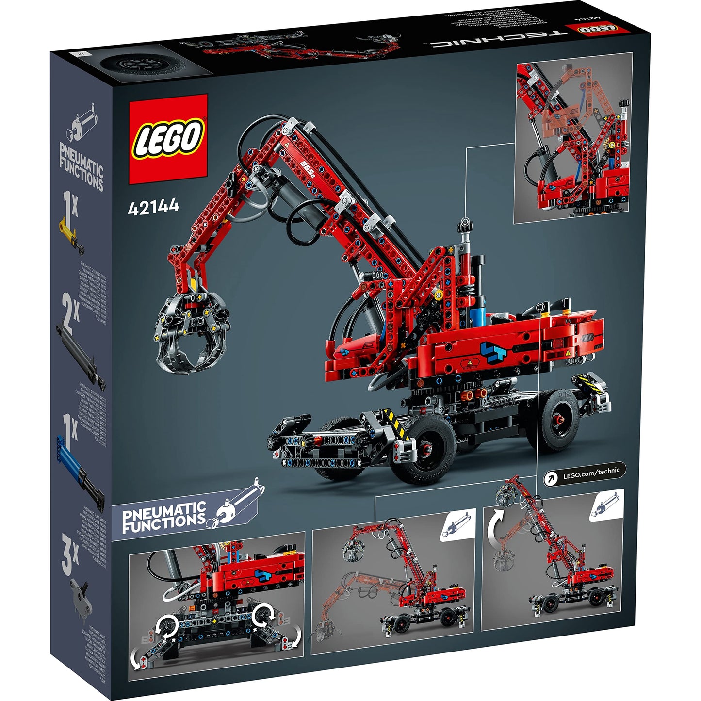 LEGO Technic Material Handler 42144 Brick Island