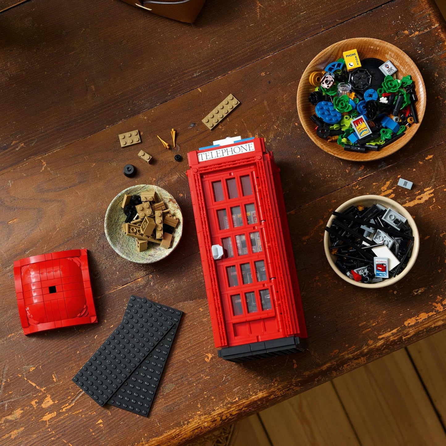 LEGO Ideas Red London Telephone Box 21347 Amazon