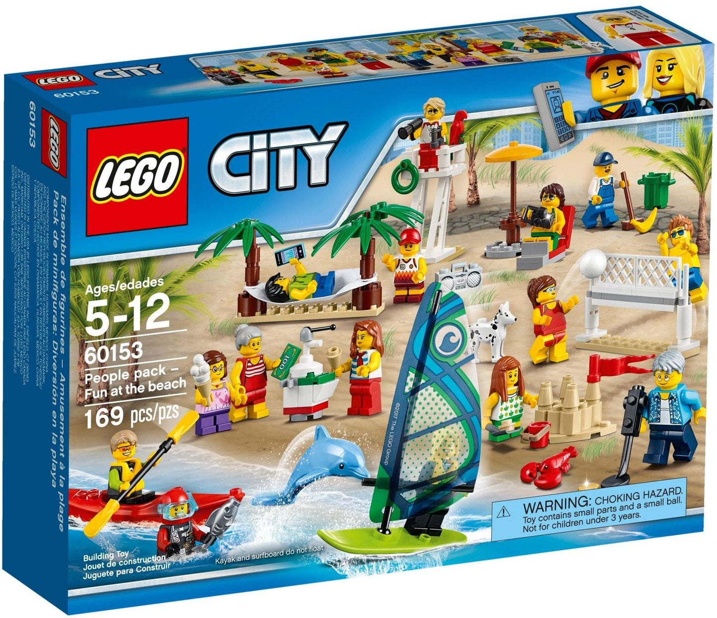 LEGO City People Pack - Fun at The Beach 60153 Brick Island