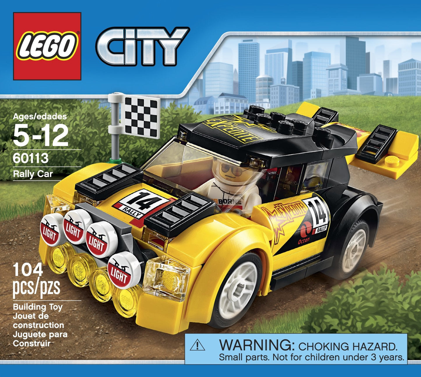 LEGO CITY Rally Car 60113 Brick Island