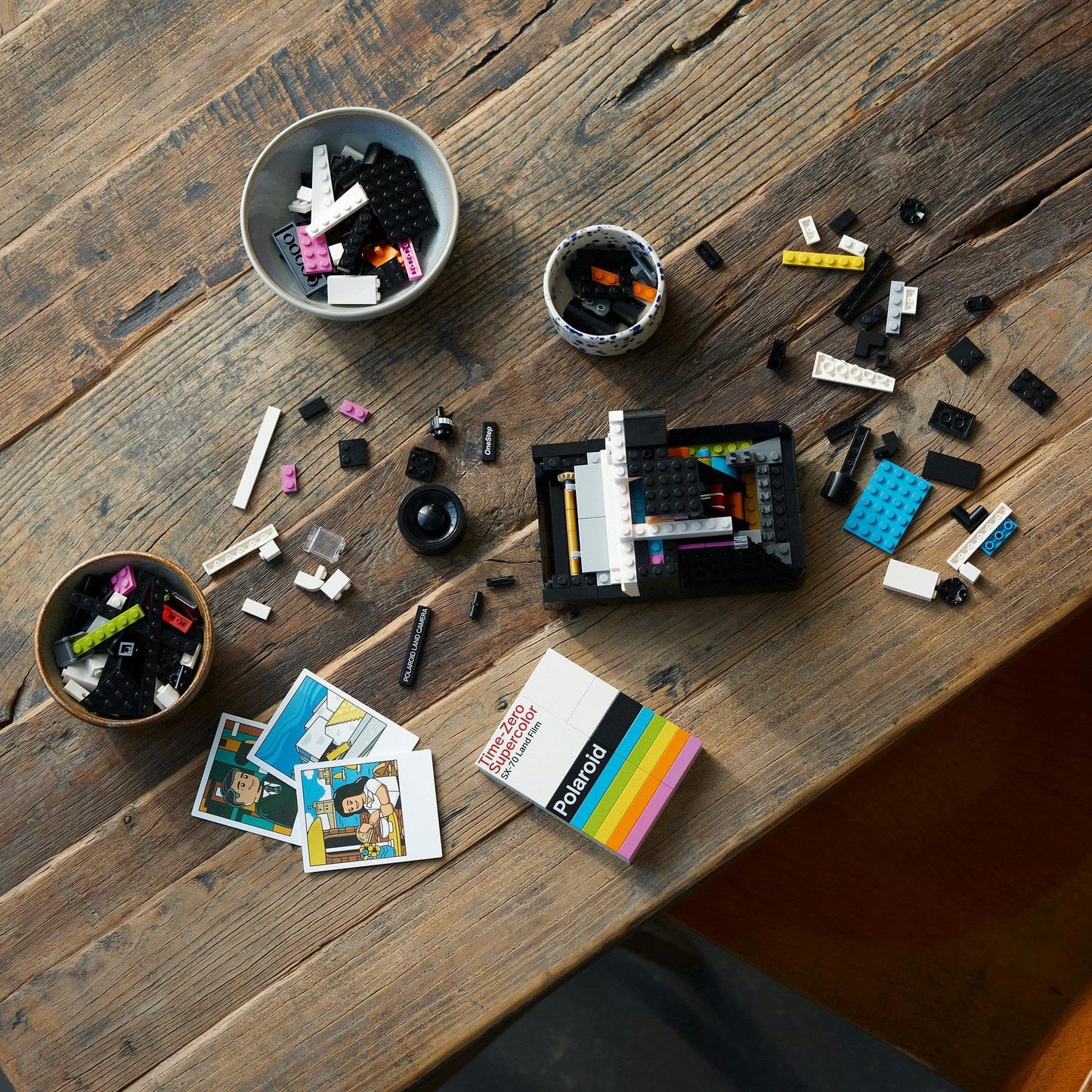 LEGO Ideas Polaroid OneStep SX-70 Camera 21345 Amazon