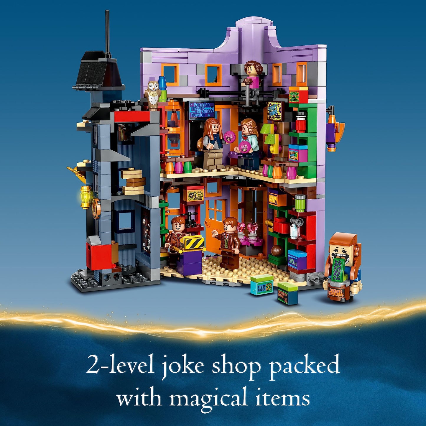 LEGO Diagon Alley: Weasleys' Wizard Wheezes 76422 Brick Island