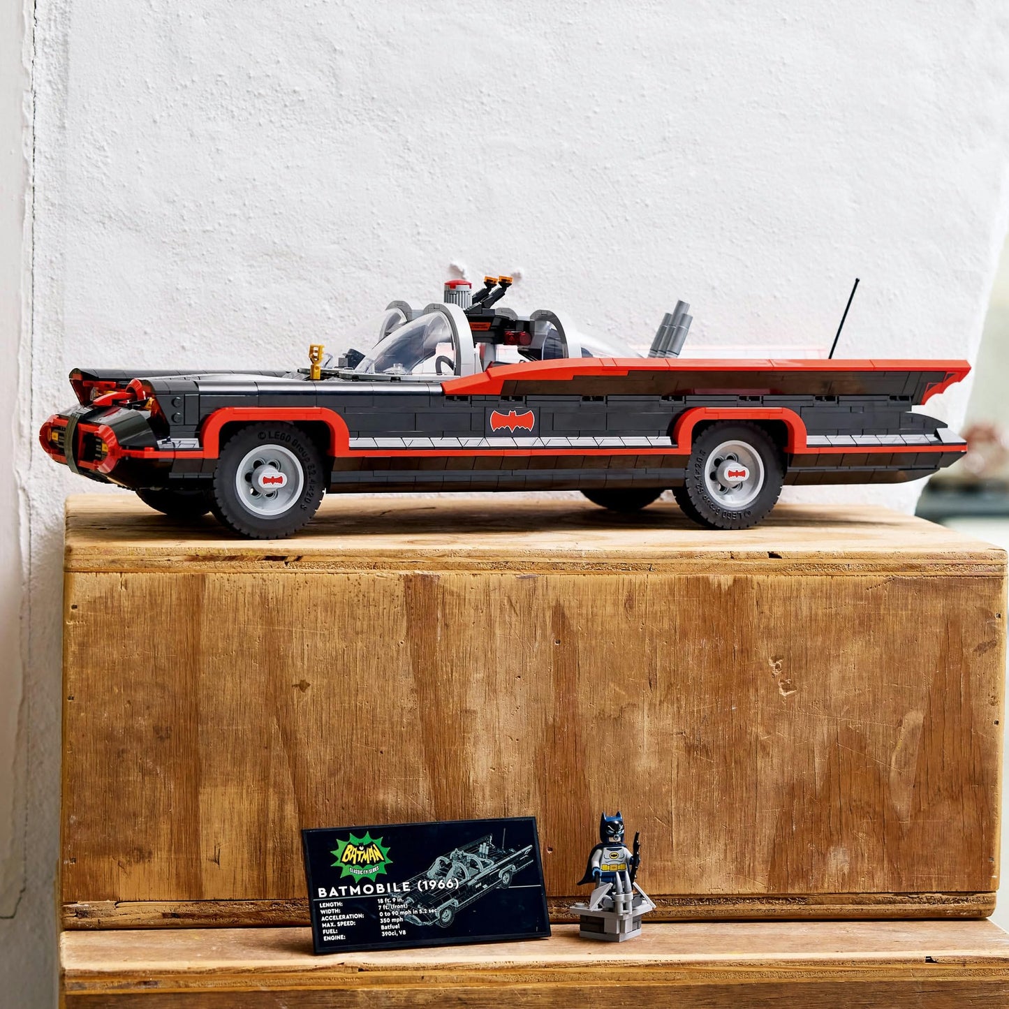 LEGO Super Heroes DC Batman: The Classic TV Series Batmobile 76328 Brick Island