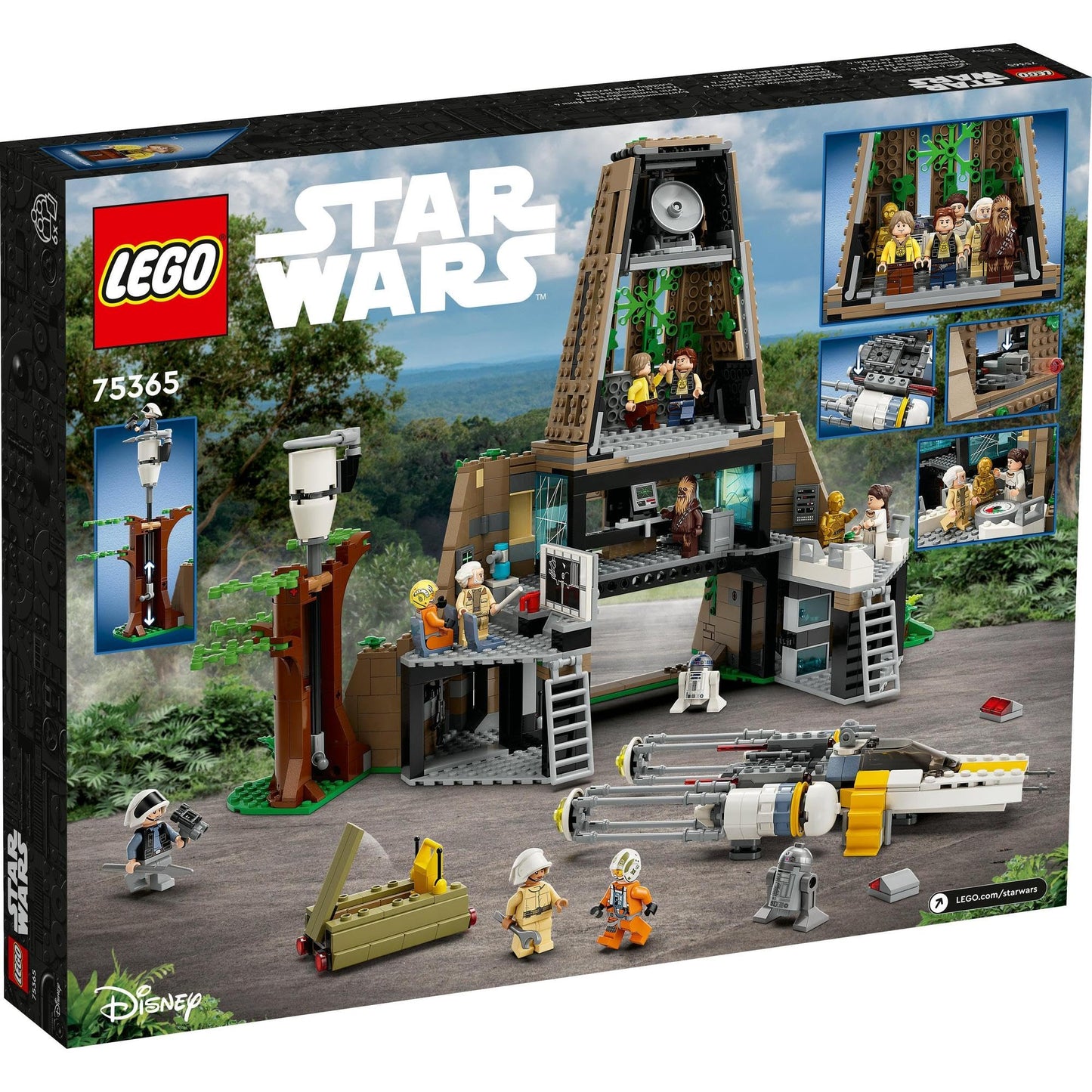 LEGO New Hope Yavin 4 Rebel Base 75365 Brick Island