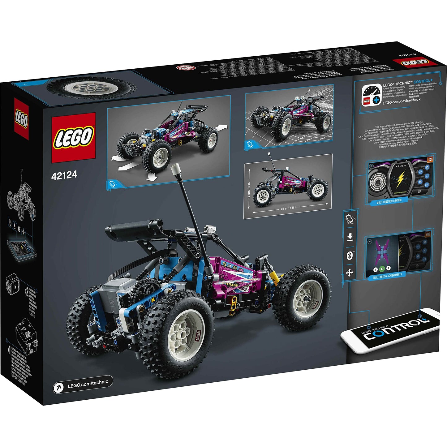 LEGO 42124 Technic Off-Road Buggy CONTROL+ App Brick Island