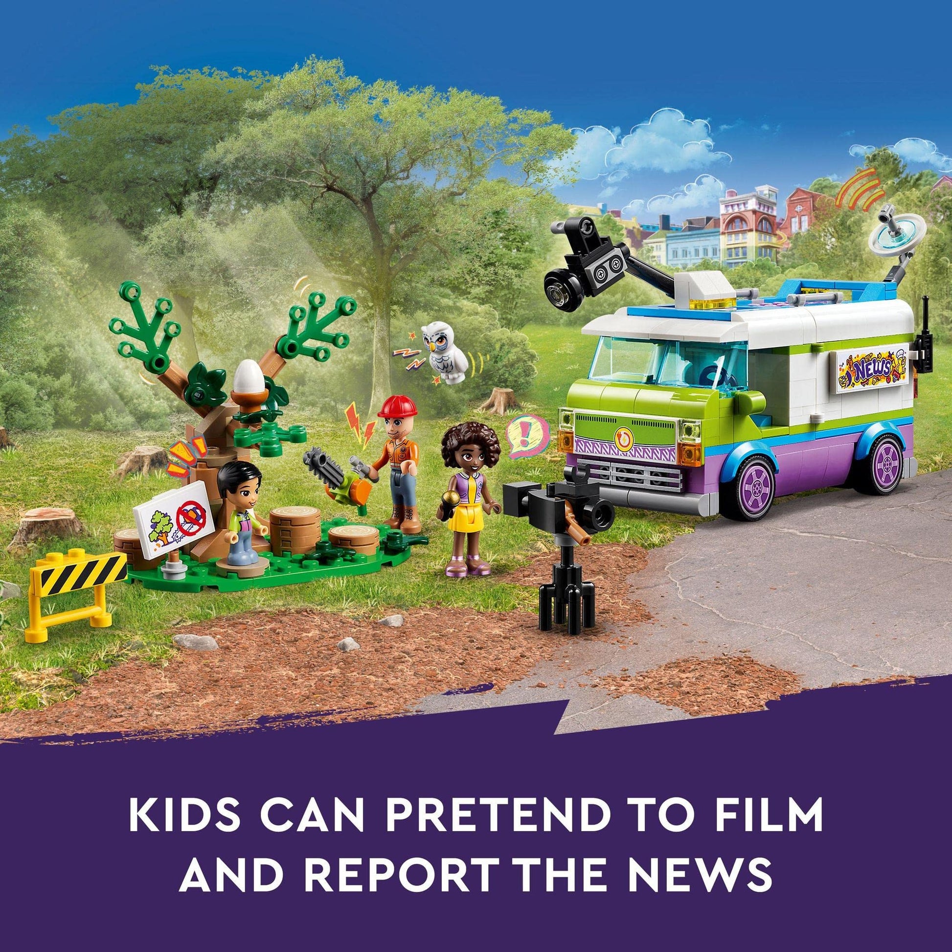 LEGO Friends Newsroom Van 41749 Brick Island