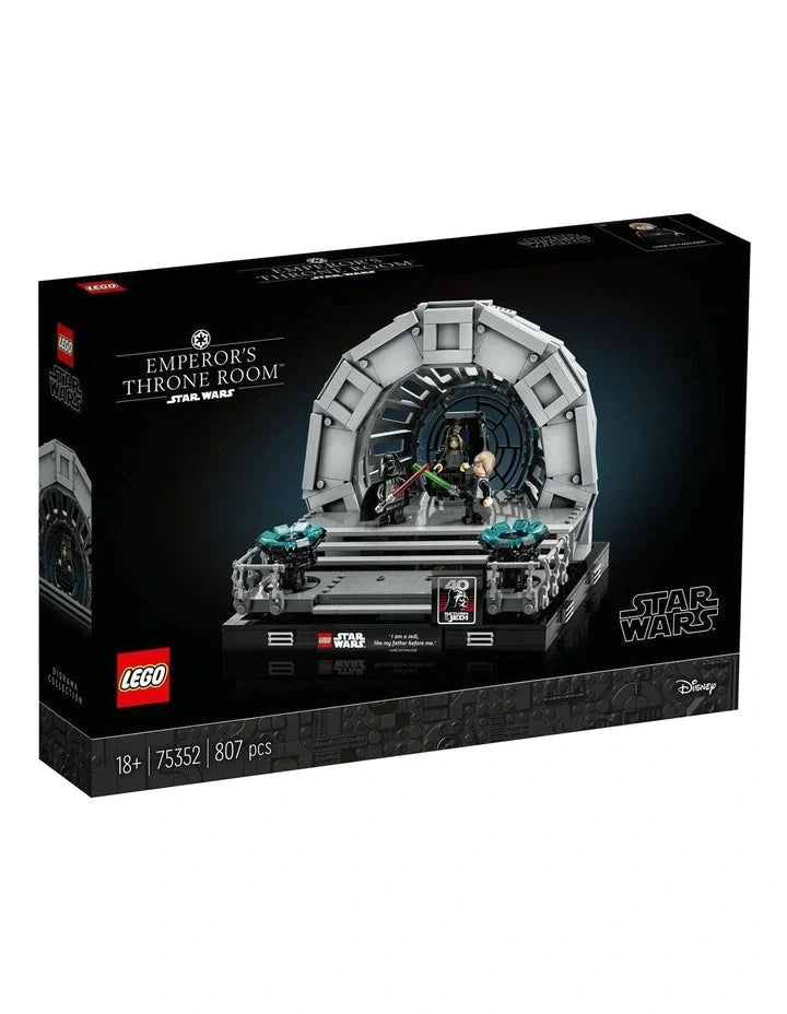 LEGO Star Wars Emperors Throne Room Diorama 75352 Brick Island