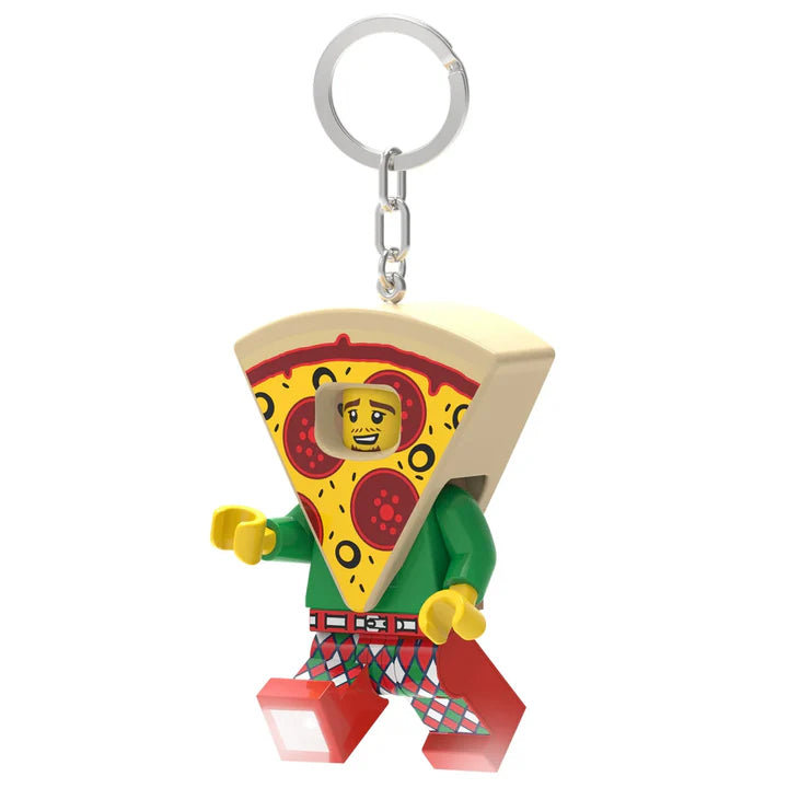 LEGO Pizza Guy Key Light Keychain Brick Island