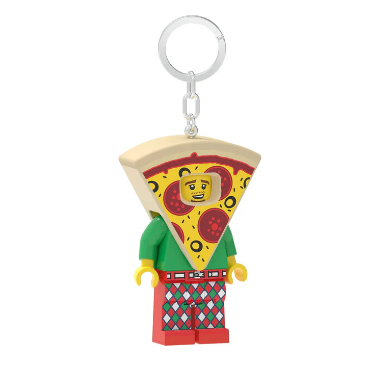 LEGO Pizza Guy Key Light Keychain Brick Island