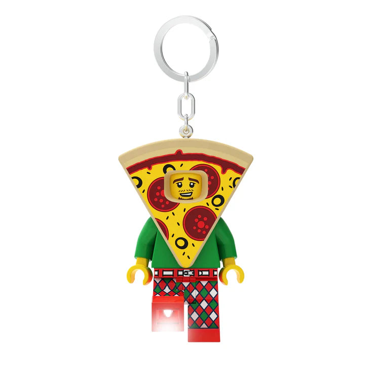 LEGO Pizza Guy Key Light Keychain Brick Island