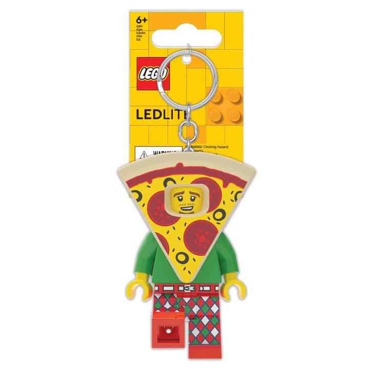 LEGO Pizza Guy Key Light Keychain Brick Island