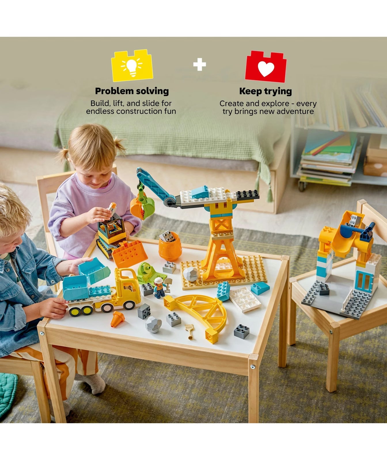 LEGO DUPLO Town 3 in 1 Construction Site and Vehicles 10476