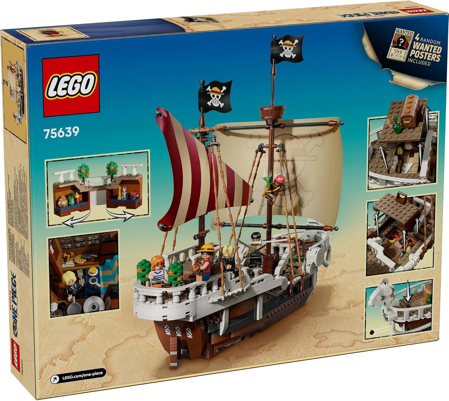 LEGO 75639 ONE PIECE The Going Merry Pirate Ship Brand New & Sealed