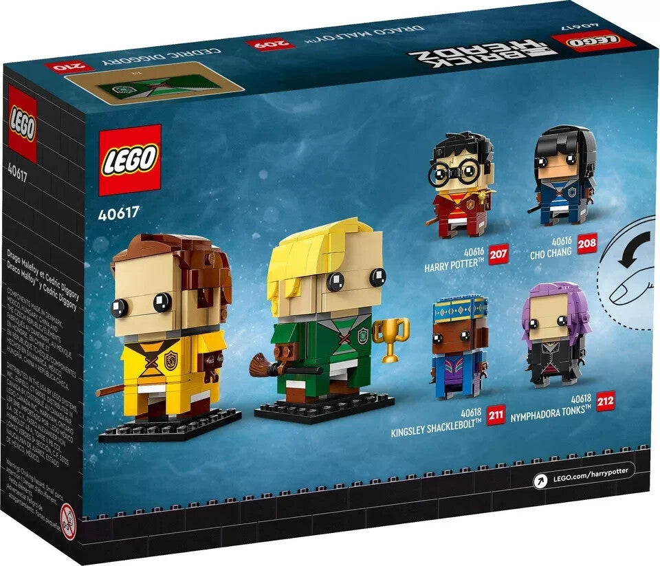 LEGO BrickHeadz Harry Potter 40617 Draco Malfoy & Cedric Diggory