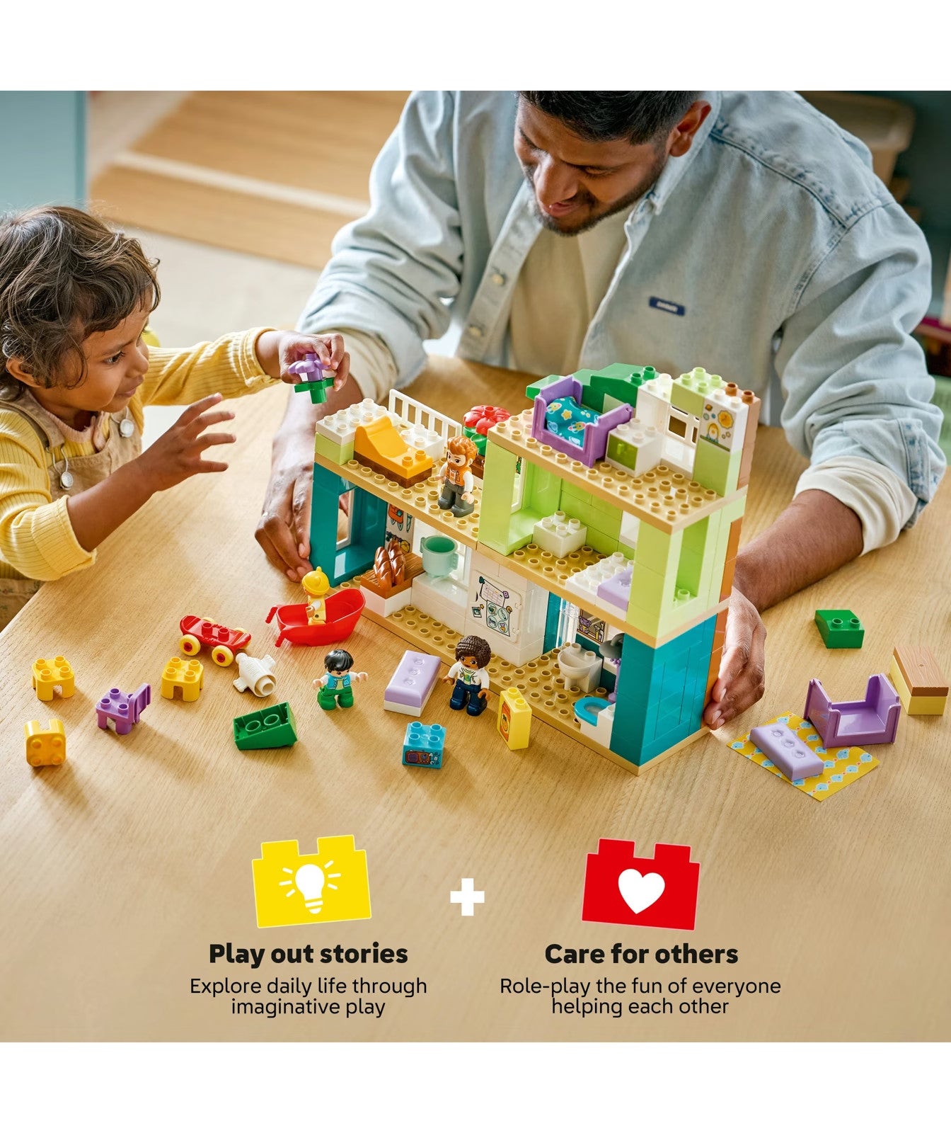 LEGO DUPLO Town 3 in 1 Modern Family House with Figures 10470