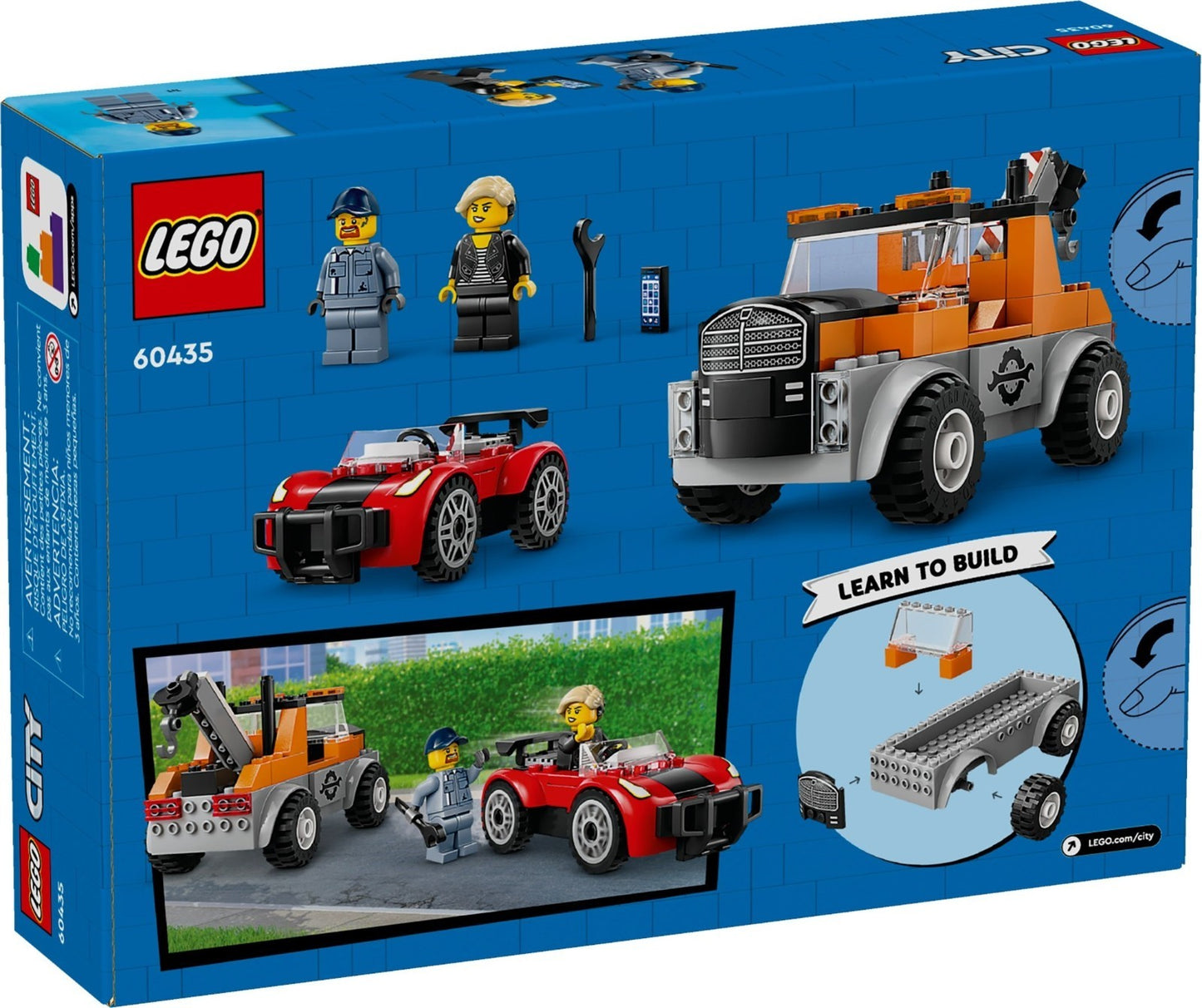 LEGO 60435 City Tow Truck And Sports Car Repair
