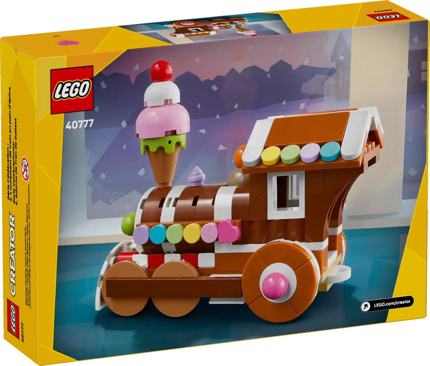 LEGO CREATOR 40777 Celebration Series: Gingerbread Train Ornament