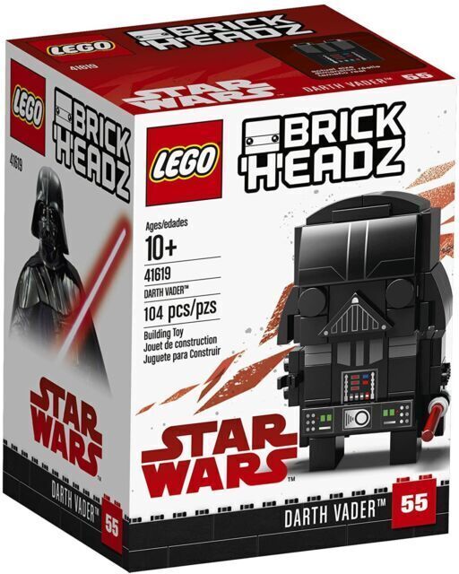 Brand New LEGO BRICKHEADZ: Darth Vader (41619)