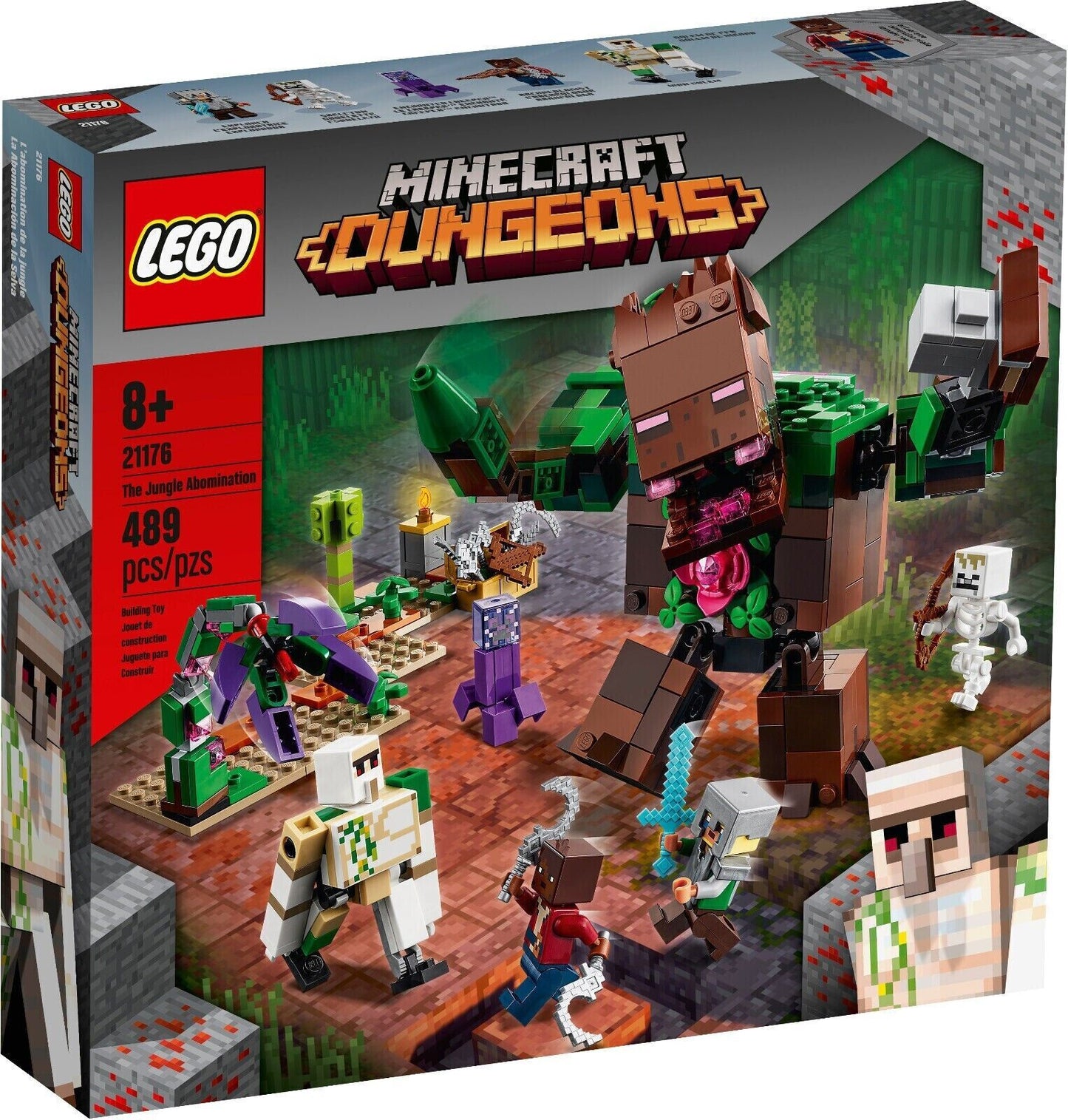 LEGO 21176 Minecraft: The Jungle Abomination BRAND NEW