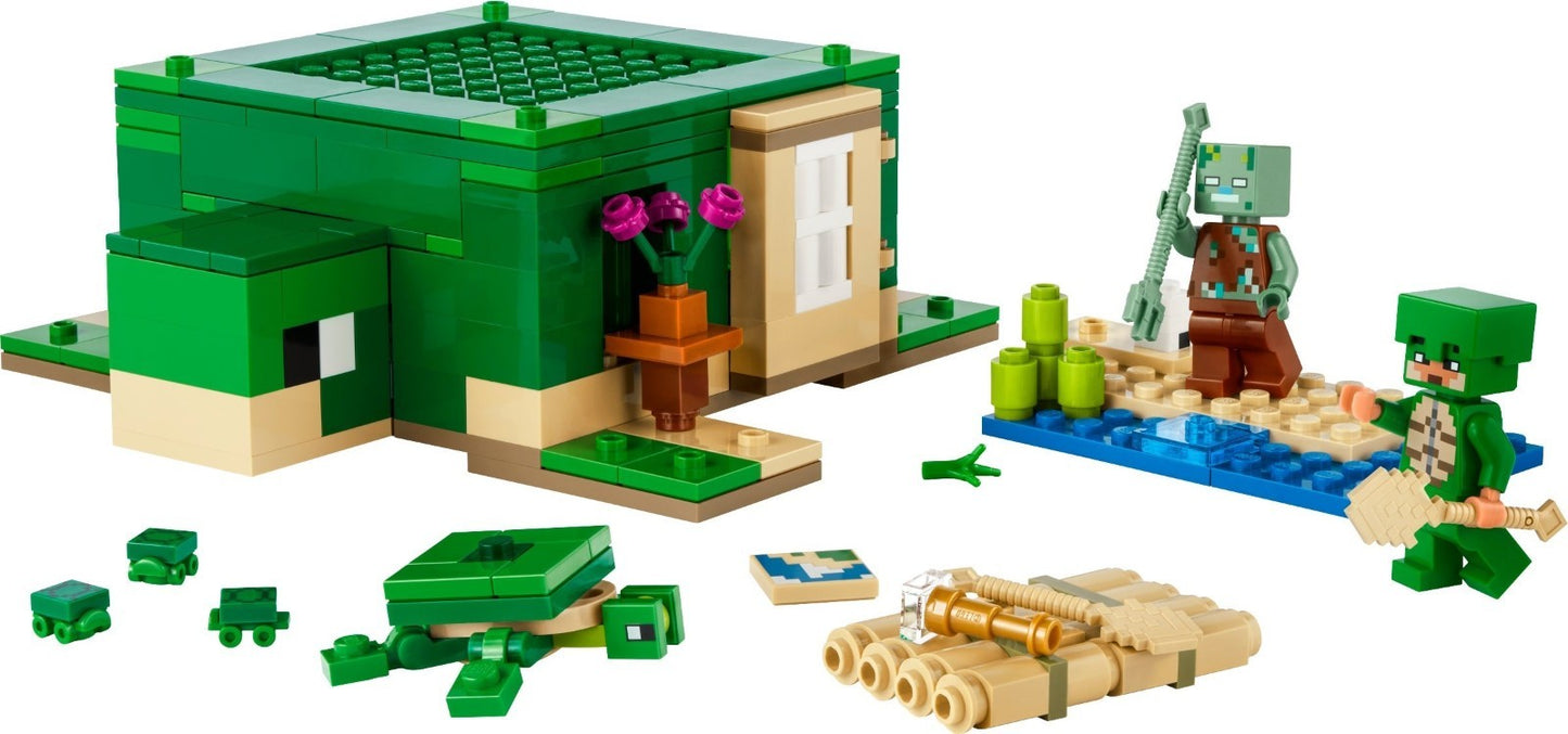 LEGO Minecraft 21254 The Turtle Beach House