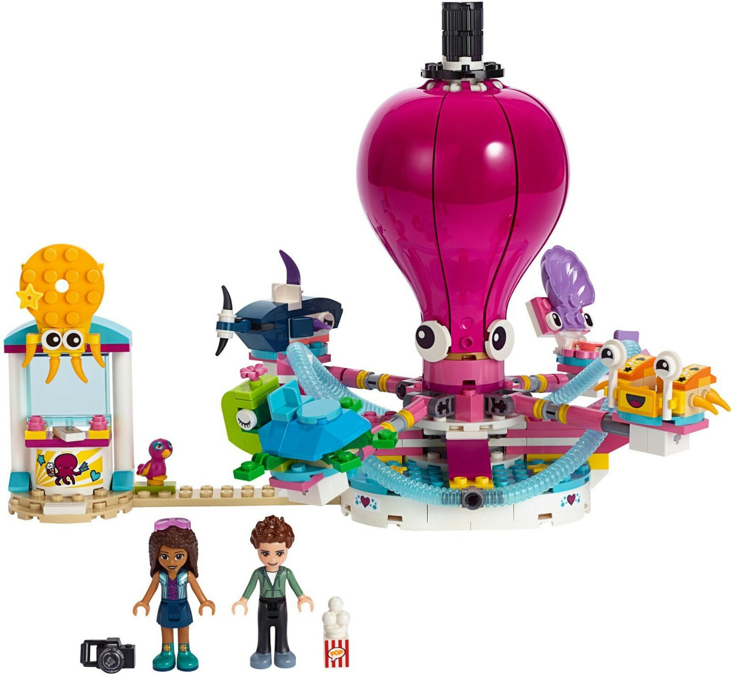 LEGO Friends 41373 Amusement Park Funny Octopus Ride