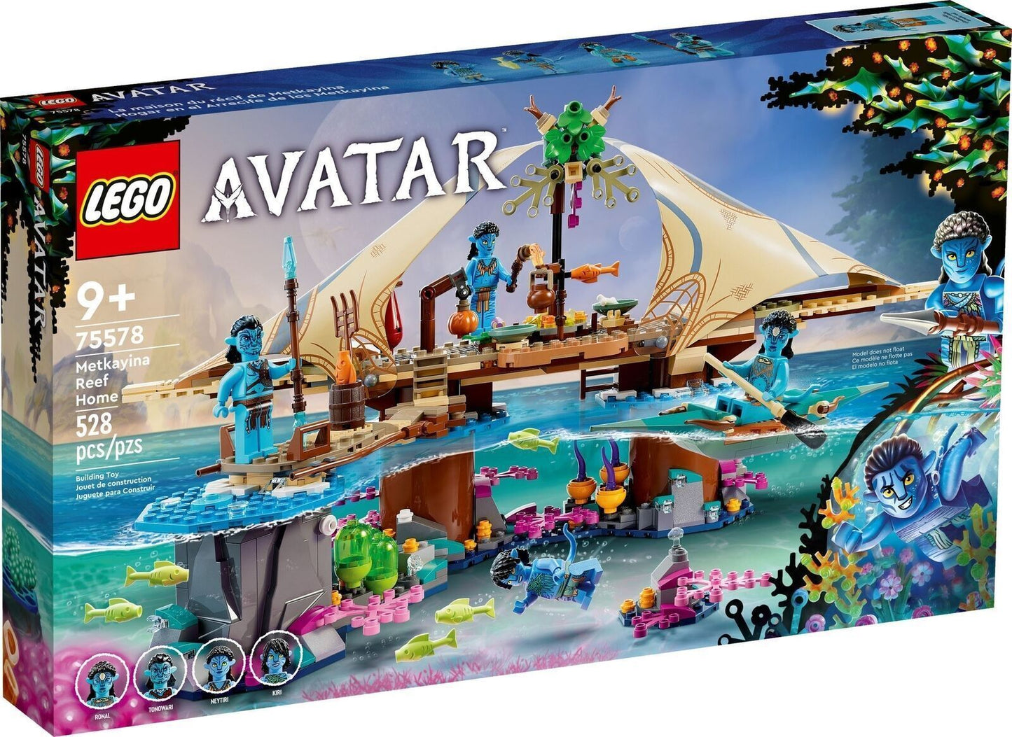 LEGO 75578 Avatar: Metkayina Reef Home