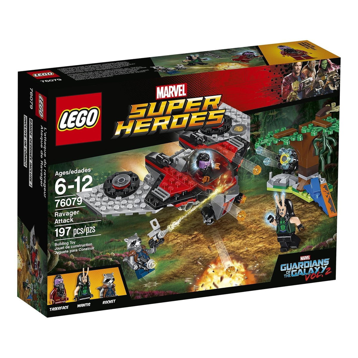LEGO Marvel 76079 RAVAGER ATTACK Guardians of the Galaxy