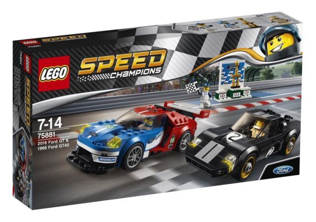 LEGO 75881 Speed Champions Ford GT & 1966 Ford GT40