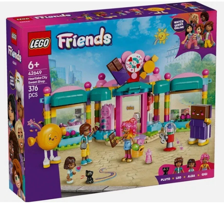 42649 HEARTLAKE CITY CANDY STORE lego friends set legos Leo Alba Gigi NEW