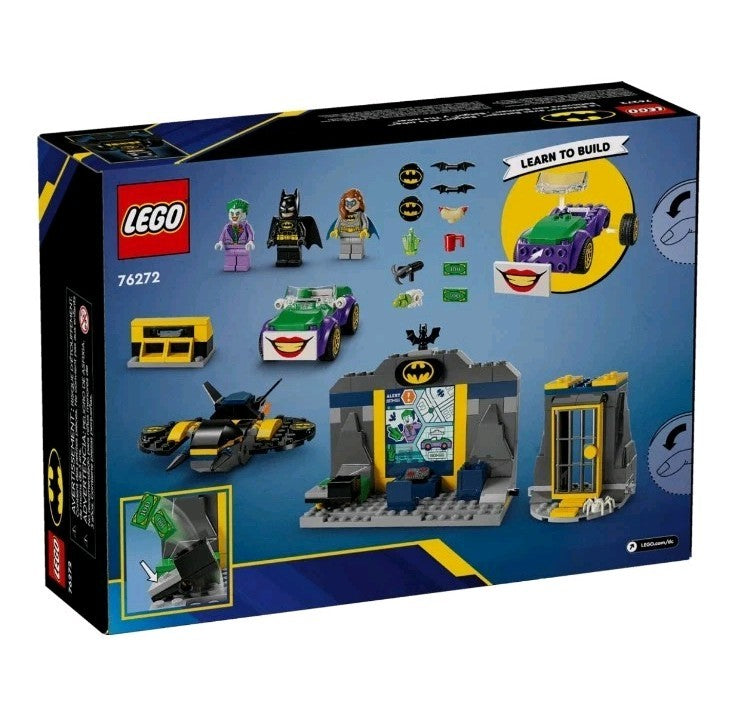 LEGO 76272 DC Super Heroes: The Batcave with Batman, Batgirl and The Joker