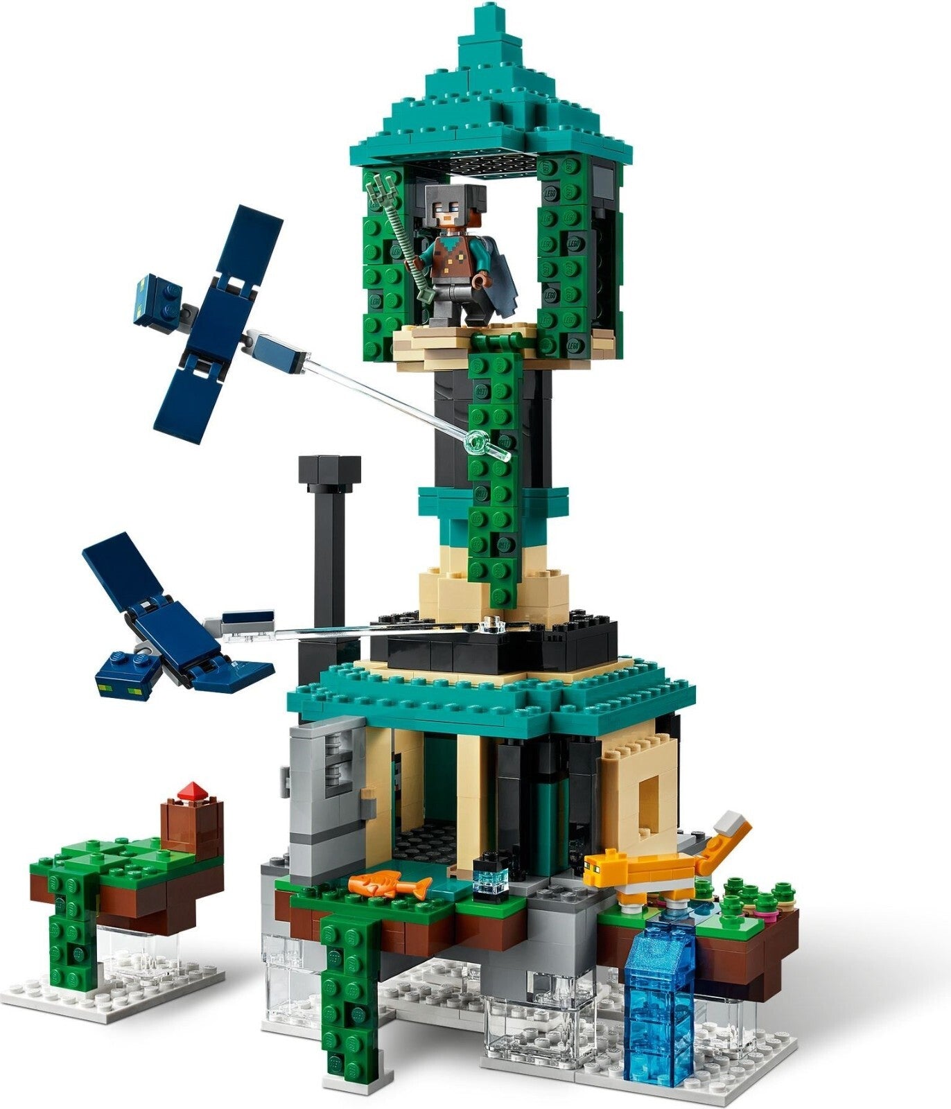 LEGO Minecraft 21173 Minifig-scale The Sky Tower