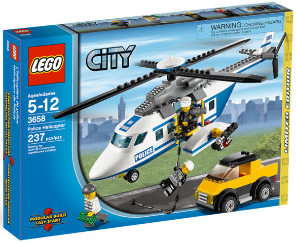 LEGO City 3658 Police Helicopter