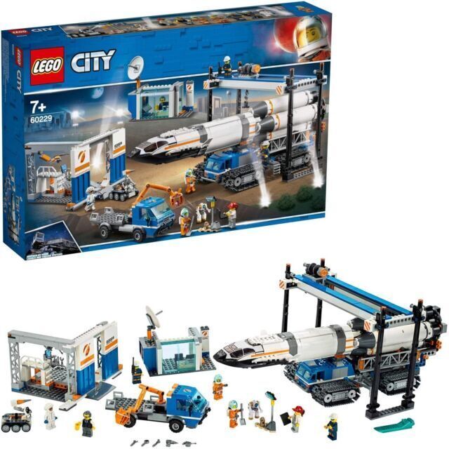 LEGO 60229 CITY: Rocket Assembly & Transport