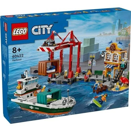 LEGO CITY 60422 Seaside Harbour with Cargo Ship
