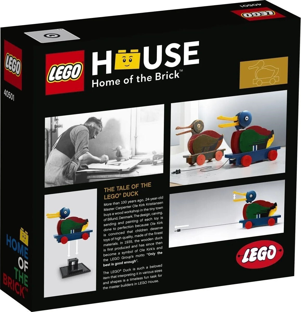 LEGO 40501 Lego House Exclusive The Wooden Duck