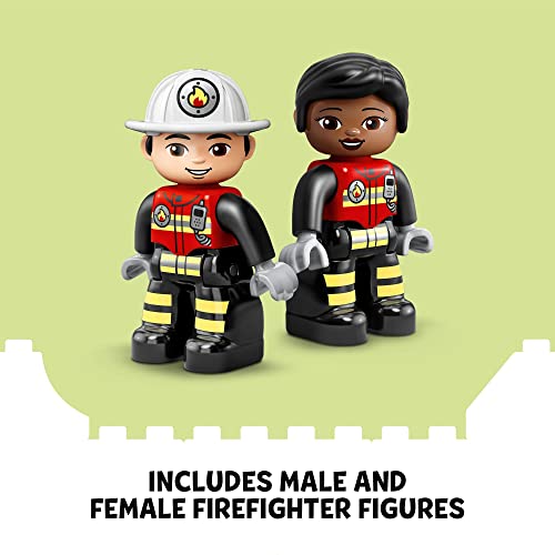 LEGO DUPLO Fire Station & Helicopter Playset 10970 Amazon