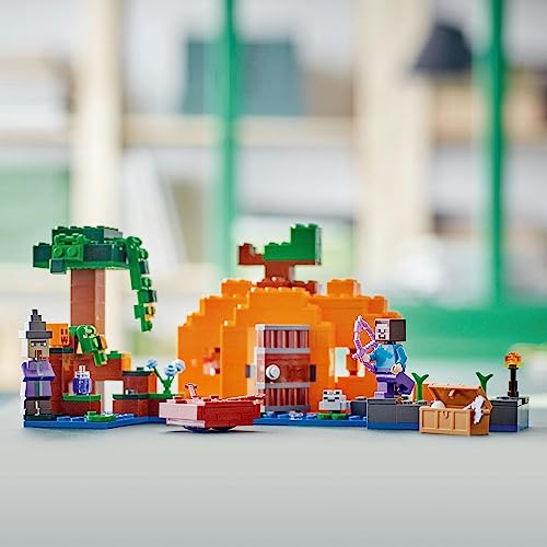 LEGO Minecraft The Pumpkin Farm 21248 Amazon