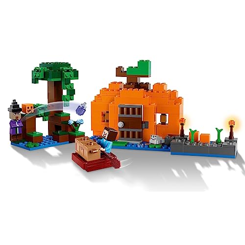 LEGO Minecraft The Pumpkin Farm 21248 Amazon