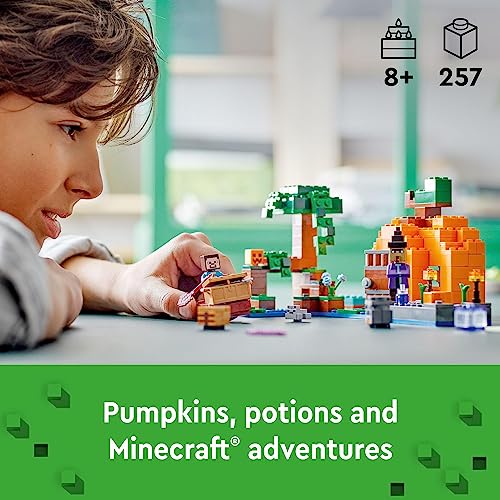 LEGO Minecraft The Pumpkin Farm 21248 Amazon