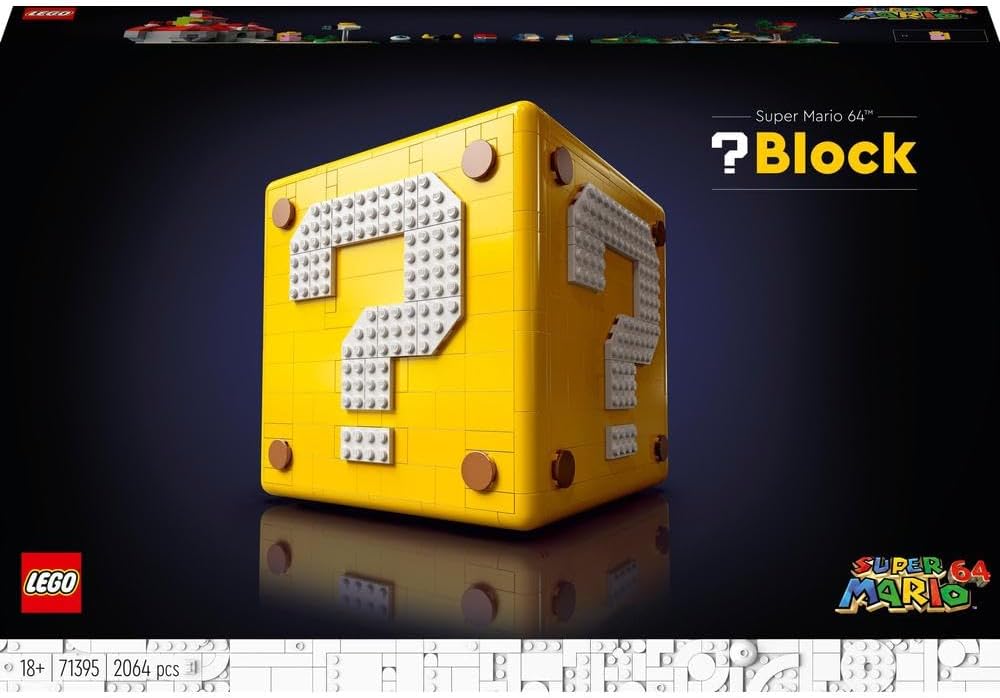 LEGO Super Mario Fragezeichen-Block aus Super Mario 64 71395 Brick Island