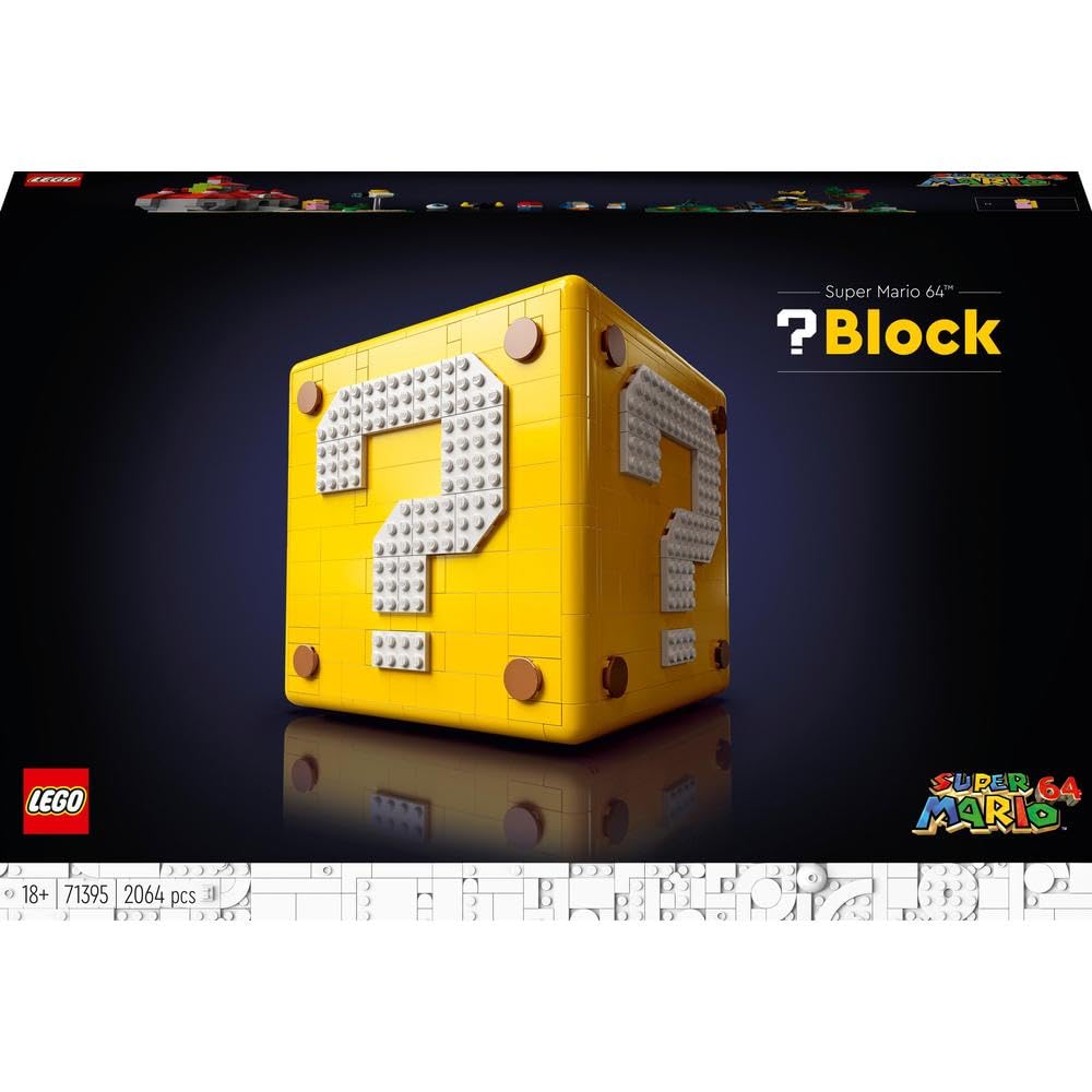 LEGO Super Mario Fragezeichen-Block aus Super Mario 64 71395 Brick Island