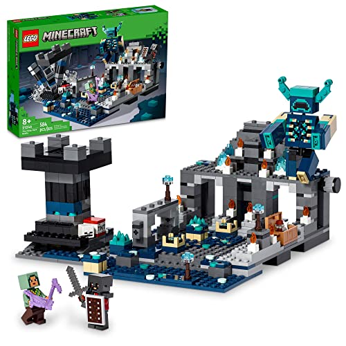 LEGO Minecraft The Deep Dark Battle 21246 Building Toy Amazon