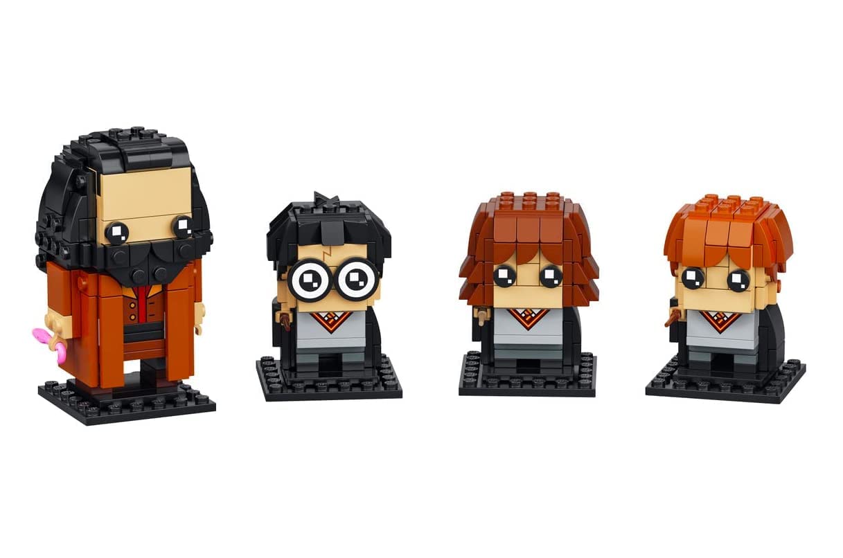 LEGO Harry Potter BrickHeadz Harry, Hermione, Ron & Hagrid™ 40495 Building Kit Amazon